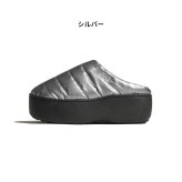スブ プラットフォーム サンダル 厚底 レディース SUBU PLATFORM ドット ブラック シルバー 正規品 冬用サンダル ルームシューズ 外履き 2026 秋冬 スリッポン 履きやすい 痛くない 防寒 正規販売店