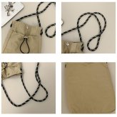 ミニサコッシュ 通販 ミニショルダー ショルダーバッグ レディース ポシェット サコッシュ サブバッグ スマホショルダー ショルダー バッグ 巾着バッグ バック 男女兼用 ミニ 小さめ コンパクトシンプル 軽量 軽い 可愛い アウトドア かわいい おしゃれ