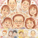 古希のギフトに、大切な人に似顔絵を贈りませんか。修正無料・下書き確認付き。安心してご注文いただけます。 ギフト 古希祝い 似顔絵 手描き 贈り物 名入れ プレゼント 古希 長寿 記念 傘寿 大人数 おじいちゃん 祖父母 おばあちゃん 下書き確認 修正無料 名入れ 宝物 サプライズ そっくり 似てる 一生もの 長寿祝い 70歳 古希 感謝の品 クリスマス ハロウィン 白寿祝い オーダーメイド