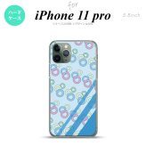iPhone11Pro iPhone11 Pro スマホケース ハードケース 丸 青 メンズ レディース nk-i11p-1663
