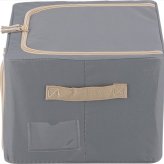 収納ボックス フタ付き 布 前開き 通販 窓付＆積み重ね収納ボックス 22L 衣類収納ボックス 収納ケース 窓付き収納ボックス 折りたたみ ファスナー ふた付き 蓋つき 収納 ボックス 奥行29cm 高さ20cm 収納用品 押入れ収納 収納家具 インテリア