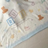 【お名前入りブランケット】Hello Baby ハローベビー 赤ちゃん 新生児 名入れ ギフト 出産祝い ニューボーン 誕生日 出産準備 撮影アイテム ベビーブランケット