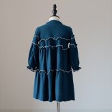 Rora ワンピース 通販 キッズワンピース ティアードワンピース 子どもワンピース お出掛け 通園通学小学生 お出かけデイリー 発表会結婚式 誕生日プレゼント 長袖 春秋冬 可愛いおしゃれ かわいい おしゃれ カジュアル 姉妹お揃い