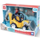 誕生日プレゼント Hola Toys オラトイズ 音がいっぱい はじめてのリモコンショベルカー リモコンカー ラジコン はたらく車 働く車 重機 乗り物 のりもの おもちゃ 音が鳴る メロディ ライト 自動走行 ごっこ遊び 知育玩具 1歳半 18カ月 2歳 3歳 男の子 女の子 お祝い ギフト