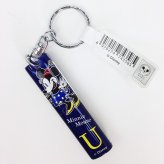 ディズニー ミッキー＆ミニー イニシャルキーホルダー U グッズ  (MCOR)