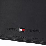 高品質ヨーロッパ輸入モデル トミーヒルフィガー TOMMY HILFIGER 二つ折り財布 小銭入れ付き メンズ レディース JOHNSON MINI CC FLAP COIN ブラック AM0AM00662 002 BLACK ウォレット 折財布 送別会 誕生日 結婚祝い 結婚式 彼氏 息子 夫 男性 名刺入れ 高級 父の日 母の日 即日発送