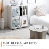 推し活 棚 推し活収納 キャビネット 本 チェスト ディスプレイラック ラック サイドボード シェルフ ブックシェルフ 書 Ritari リタリ キャスター付き 収納 フラップ扉 扉付き レコード 雑誌 かわいい 木目 リビング コンパクト 新生活