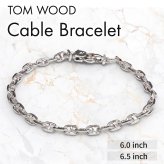 【ラッピング無料】TOMWOOD トムウッド Cable Bracelet ケーブルブレスレット 100087 シルバー925 6インチ 6.5インチ メンズ レディース ギフト