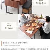 伸長式 ダイニングセット 2~4人用 ダイニングチェア2脚 ダイニングベンチ 収納付き 幅100~135cm 2人用 4人用 天然木 新生活 テーブル 食卓 木製 省スペース 北欧 モダン カントリー おしゃれ