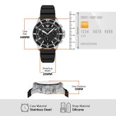 エンポリオアルマーニ EMPORIO ARMANI 腕時計 メンズ ソーラー クロノグラフ シリコン AR11830【2026 新作】
