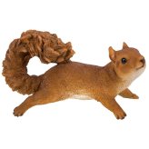 置物 リス 立ちはだかるリス 幅30.7cm woobia ウービア りす リアル かわいい おしゃれ 玄関 インテリア オブジェ ガーデン 栗鼠 動物 アニマル 癒し 棚 北欧 個性的 存在感 プレゼント ギフト 面白い