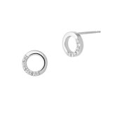 【無料ラッピング】  ヨンドシー 4℃ K10ホワイトゴールド ピアス ダイヤモンド ブランド 正規品 新品 ギフト プレゼント 人気 おすすめ 誕生日 記念日 クリスマス 送料無料