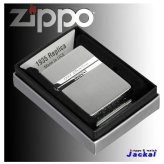 【名入れ】送料無料 zippo ジッポ ライター 1935ミラーライン SV 両面加工 誕生日 ギフト プレゼント  [z1935ML-SV]