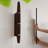 KOKO 3シェルフ[ウォールシェルフ 壁掛け棚 飾り棚 壁面収納 ウォールラック ディスプレイラック 木製 北欧 アンティーク レトロ マホガニー おしゃれ インテリア リビング 3段 棚 ディスプレイ かわいい 木目調 収納棚]