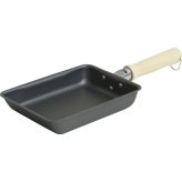 【直送】鉄匠 てっしょう ＩＨ対応 鉄エッグパン 玉子焼き器 [26-0291-049] ＴＳО－Ｅ１９－１４ 窒化処理 さびにくい 卵焼き フライパン ＩＨ対応 直火対応 ギフト プレゼント 贈り物 日本製