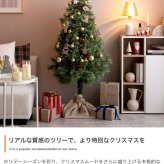 照明 ライト ツリー もみの木 ヌードツリー 組み立て簡単 led 脚カバー リアル 散らからない 電池式 コントローラー付き 高さ120 LED 電飾 装飾 Xmas christmas tree 松ぼっくり付き かわいい パーティー オーナメント