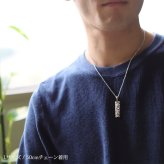 ハワイアンジュエリー ネックレス シルバー ペアネックレス 2本セット 刻印 無料 誕生石入れ可 Mサイズ Lサイズ カットアウト シンプル シルバー925 ギフトラッピング可能 長さ選べる カップル 夫婦 プレゼント ハロウィン 【品番：CG-SP331-SP332P】