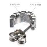 金属アレルギー フープピアス ハワイアンジュエリー 純チタン 誕生石 カットアウト【S】 片耳購入可能 キャッチ シンプル 20G(ゲージ) BY THE TIEA バイザシー ギフト ハロウィン 【品番：TIE107】