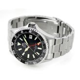 オリエント スポーツ マコ GMT 自動巻き 腕時計 ブランド メンズ ORIENT SPORTS RN-BC0001B アナログ ブラック 黒
