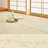 夏ラグ 夏用カーペット 水拭きできる い草風カーペット（裏貼り） くすみカラー パステル かわいい ござカーペット ラグ 上敷き 寝ござ 敷き物 カバー 畳保護 防音 長方形 正方形 四角 オールシーズン 快適 レジャー アウトドア イ草 洋室 和室