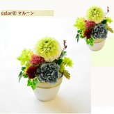お供え　プリザーブドフラワー　【Osonae_Yu】お供え花 花 プリザーブド お供え プリザーブドフラワー お悔み ご仏前に プリザ ブリザード お供 お水が要らない 長く飾れる花 土日発送 p お花