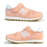 ニューバランス new balance 373 スニーカー 子供靴 キッズ シューズ 運動靴 靴 女の子 普段履き NB Y373 4ML M ピンク