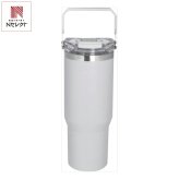 アンサンブル ストロー付2WAYタンブラー900mL グレー 2WAYタンブラー ストロー付き 取っ手付き【北海道・沖縄県・離島 配送不可】