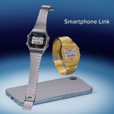 ラッピング済 ギフトセット 正規品 カシオ 腕時計 メンズ 父の日 レディース 母の日 収納ケース付き 防水 デジタル ステンレス スマホ連携 自動 時刻合わせ 歩数計 シンプル レトロ おしゃれ プレゼント ギフトにも最適 成人 卒業 入学