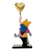 プーさん 100周年アニバーサリー 21.5cm | ロメロ・ブリット Romero Britto デザイン アート 正規輸入品