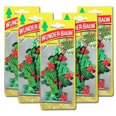 ワンダーバウム エアフレッシュナー 同種 5枚セット 【全24種】 芳香剤 WUNDER-BAUM AirFreshener ヨーロッパ版リトルツリー 車 部屋 吊り下げ カーフレッシュナー プレゼント メール便送料無料