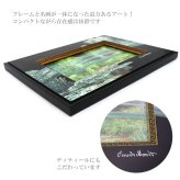 ユーパワー アートフレーム モネ 睡蓮の池と日本の橋 BA-04018 絵画 名画 絵 フレーム アート マスターピース 壁掛用