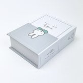 ミッフィー miffy ショートワイド ブック型ボックス (グリーン)