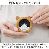 ネコ 写真立て 通販 フォトスタンド 猫耳 フォトフレーム 木製 写真フレーム 写真スタンド 木製フレーム ねこみみ おしゃれ かわいい 写真 立て フォト フレーム 額 立て掛け式 スタンド式 壁掛け オシャレ 写真整理 インテリア雑貨 インテリア小物