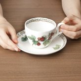 カップ&ソーサーペア 〈4911L/P97887〉 オーチャードガーデン ノリタケ 正規品 結婚祝い 新築祝い 引越し祝い 記念品 プレゼント 食器 ギフト 食器 碗皿セット r8d