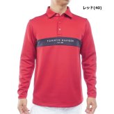 トミーヒルフィガー ゴルフ メンズ スムース裏起毛 長袖台衿付きシャツ TOMMY HILFIGER THMA683 2026年秋冬モデル お誕生日祝い お祝い 記念品 お父さん 父の日 彼氏 男性 30代 40代 50代 60代  還暦祝い 敬老の日 人気プレゼント プレゼント