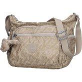 キプリング ショルダーバッグ レディース ブランド Kipling ギャビー S ロゴ ワンポイント 総柄 KI2532-1KG Brush Of Gold
