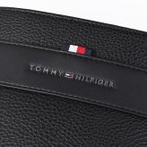 高品質ヨーロッパ輸入モデル トミーヒルフィガー TOMMY HILFIGER ショルダーバッグ メンズ CENTRAL MINI REPORTER ブラック AM0AM14697 BDS BLACK 送別会 誕生日 結婚祝い 結婚式 彼氏 息子 夫 男性 名刺入れ 高級 父の日 母の日 即日発送