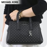 マイケルコース ハンドバッグ レディース ブランド MICHAEL KORS レイラ 2WAY 30R6S9IS1E-001 BLACK