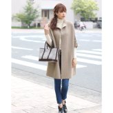 ふんわり カシミヤ 100％ ニット カーディガン ロング 七分袖 ドルマン スリーブ 春アウター 春 秋冬 Filomo フィローモ レディース ベージュ フォーマル カジュアル ギフト プレゼント 7F (02000259r)