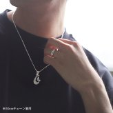 ハワイアンジュエリー フィッシュフック モアナ 刻印 無料 誕生石入れ可 ペンダントトップ ボリューム厚み シンプル シルバー925 ネックレス チェーン別売 ペンダントヘッド メンズ レディース 誕生日 プレゼント ハロウィン 【品番：SP2960】