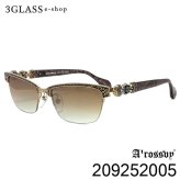 A'rossvy(ロズビー) 209252005 サイズ 58mm ゴールド×ブラウン