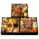 銀座 花蝶 国産素材 和洋三段重 おせち 3人前 39品目 御節料理 お正月 おせち 和洋 冷凍 縁起物 正月料理【北海道・沖縄県・離島 配送不可】