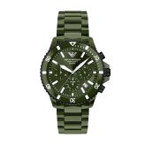エンポリオアルマーニ EMPORIO ARMANI 腕時計 メンズ ソーラー クロノグラフ セラミック AR70023【2026 新作】
