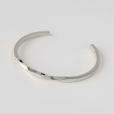 ステンレスナローツイストバングル 送料無料 バングル ステンレス ねじり ねじれ シンプル 金属アレルギー対応 メンズ レディース