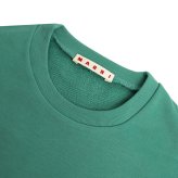 マルニ MARNI トレーナー スウェット マルニキッズ ms340u-m01612-m00v0-0m545-12y キッズ レディース 0M545 グリーン スウェット