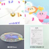 星のカービィ 時計 壁掛け 掛け時計 かわいい キャラクター 壁掛け時計 アクリル ウォールクロック クリア 透明 女子 男子 子供部屋 寝室 リビング 女の子 男の子 子供 キッズ 大人 インテリア カービィ グッズ 雑貨 引っ越し祝い 新生活 お祝い 誕生日 プレゼント ギフト
