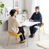 ダイニング3点セット セット ダイニングセット 2人掛け 2人用 3点セット ダイニングチェア 2脚セット 椅子 イス 食卓テーブル 長方形 角形 白脚 シルバー脚 かわいい 一人暮らし 同棲 二人用 ふたり暮らし 食卓3点セット テーブルチェアセット 新生活