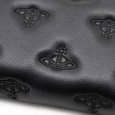 ヴィヴィアンウエストウッド 長財布 レディース メンズ 男女兼用 ラウンドファスナー長財布 Vivienne Westwood ヴィヴィアン マルチオーブ型押し ブラック VW4289 (5106005QW-S002K-N201) 【2026年秋冬モデル】 【ラッピング無料 誕生日 お祝い プレゼント ギフト 贈り物】