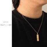 金属アレルギー対応 ペアペンダントトップ ハワイアンジュエリー 刻印無料 誕生石 純チタン ゴールドカラー バレルプレート Mサイズ Lサイズ チェーン別売り イオンプレーティング メンズ レディース プレゼント ハロウィン 【品番：TIP411-TIP412-RYP】