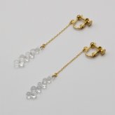 【HARIO】ハリオ ピアス イヤリング アクセサリーグロス HAW-G-003E HAW-G-002P ガラス ゴールド  女性 レディース おしゃれ 上品 ギフト プレゼント 母の日 カジュアル フォーマル 誕生日 ジュエリー 正規販売